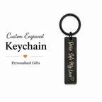 Unique Engraved "Drive Safe" Stainless Steel Keychain