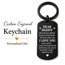 Daughter Keychain, Personalized Engraved Gift