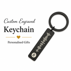 Custom Spotify Keychain, Personalized Music Gift