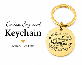 Photo Sketch Keychain, Custom Engraved Memory Gift
