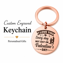 Custom Photo Keychain, Double-Sided Engraved Gift