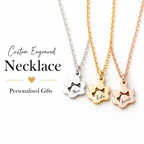 Personalised Minimalist Pet Memorial Necklace