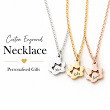 Personalised Minimalist Pet Memorial Necklace