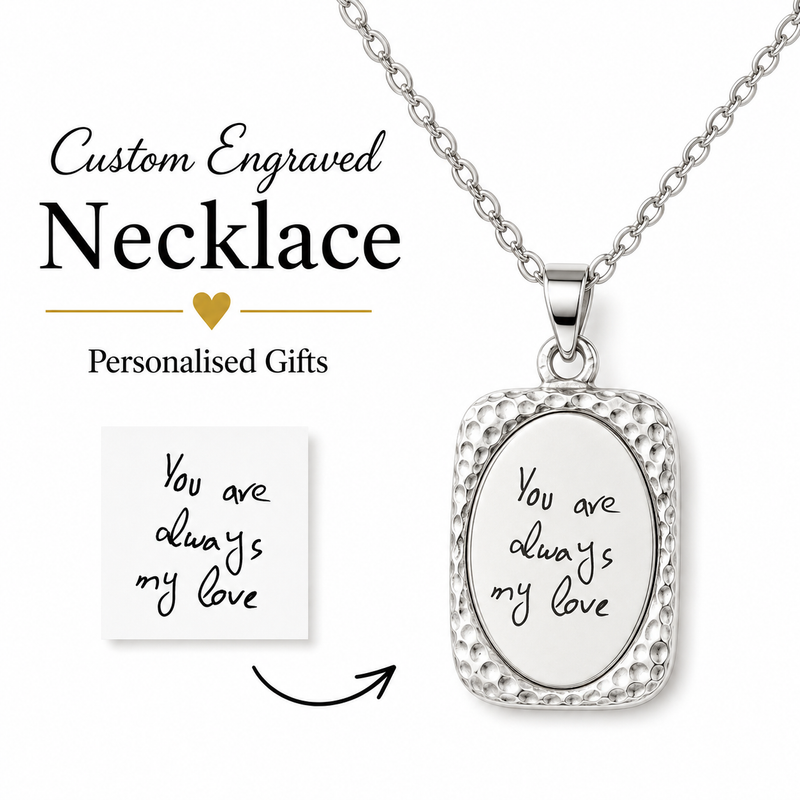 Personalised Actual Handwriting Necklace