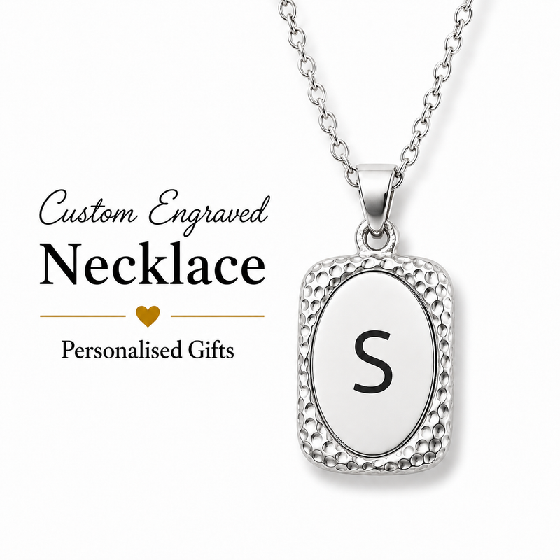 Personalised Dainty Initial Letter Necklace