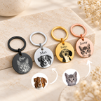 Pet Photo Keyring