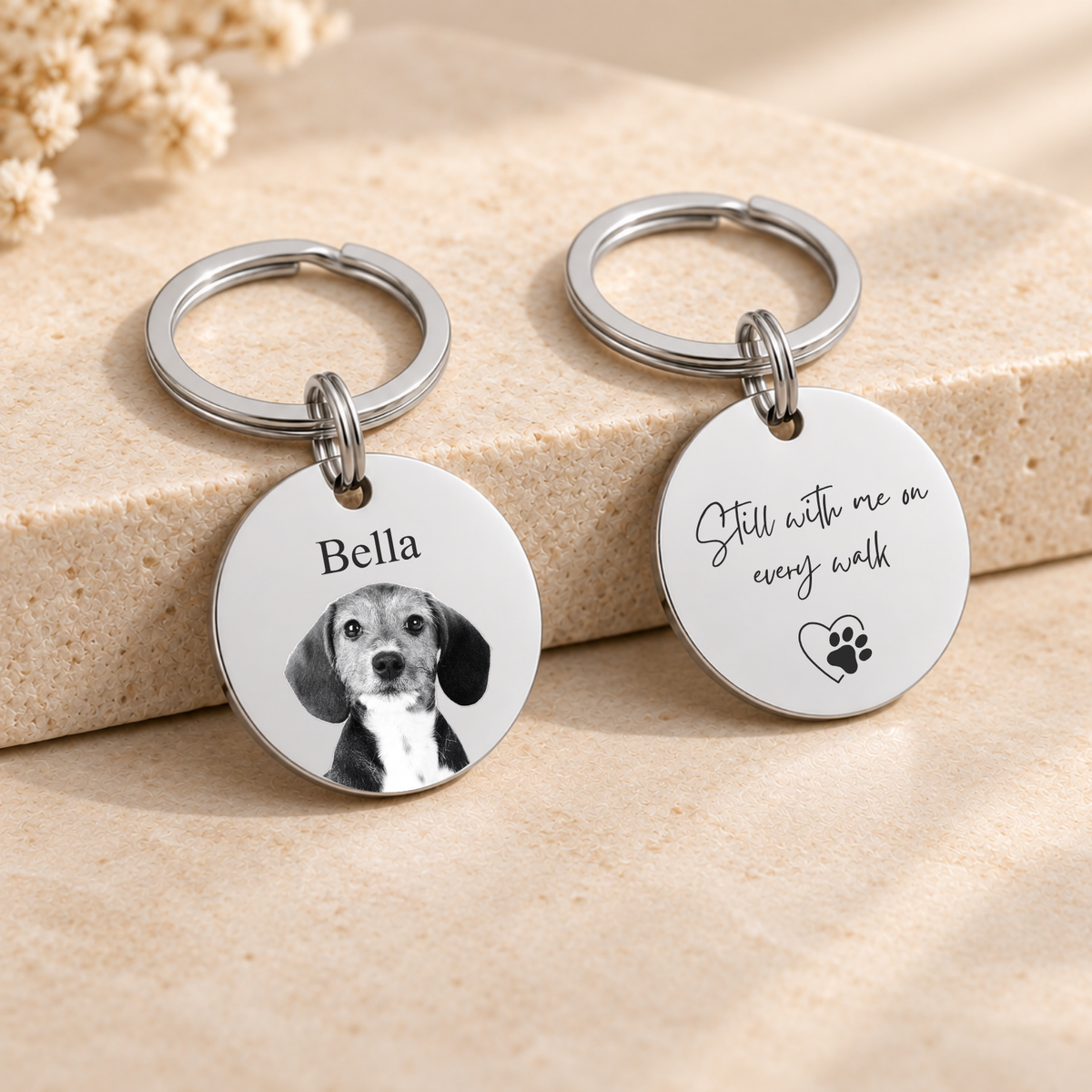 Pet Photo Keyring