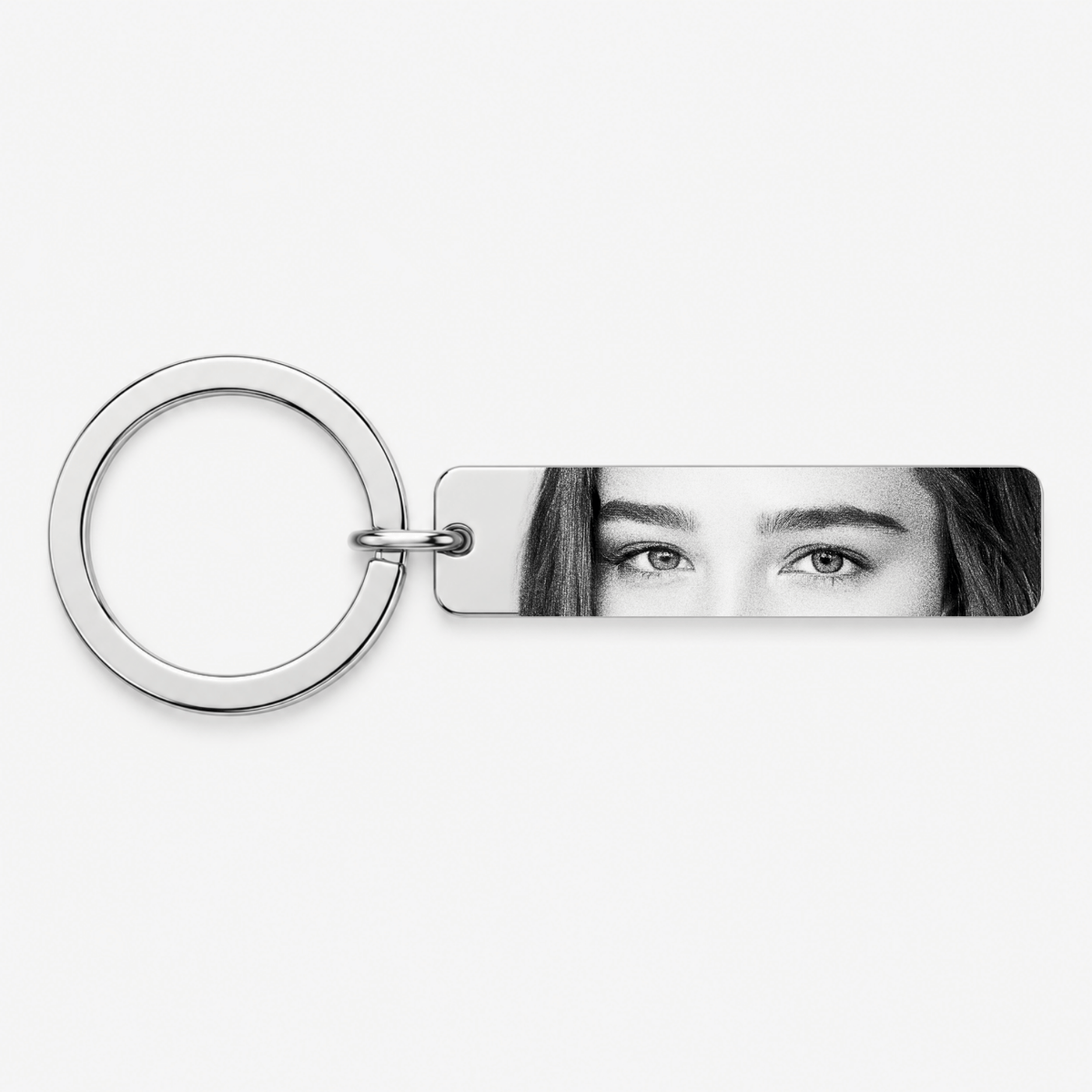 Personalised Engraved Soulmate Eye Keychain