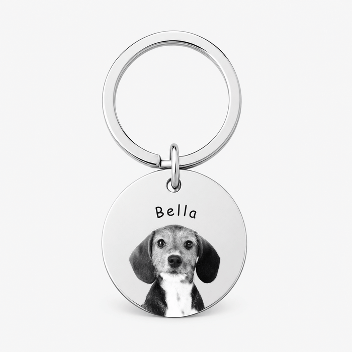 Pet Photo Keyring