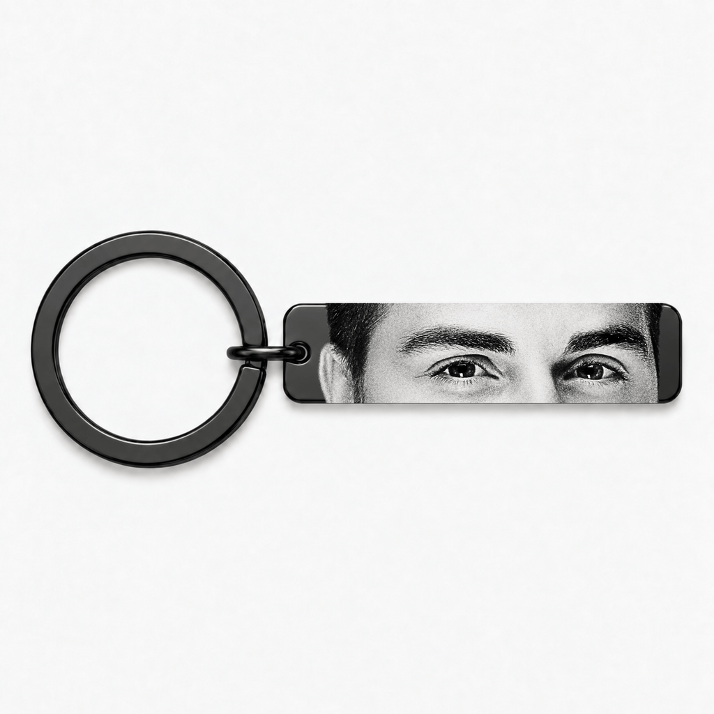 Personalised Couple’s Eye Keepsake Keychain