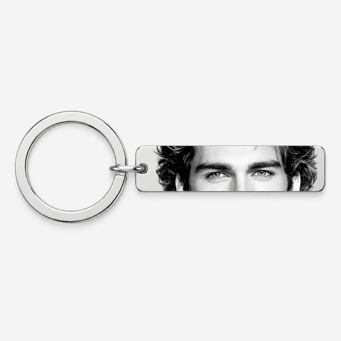 Eye Photo Engraved Keyring