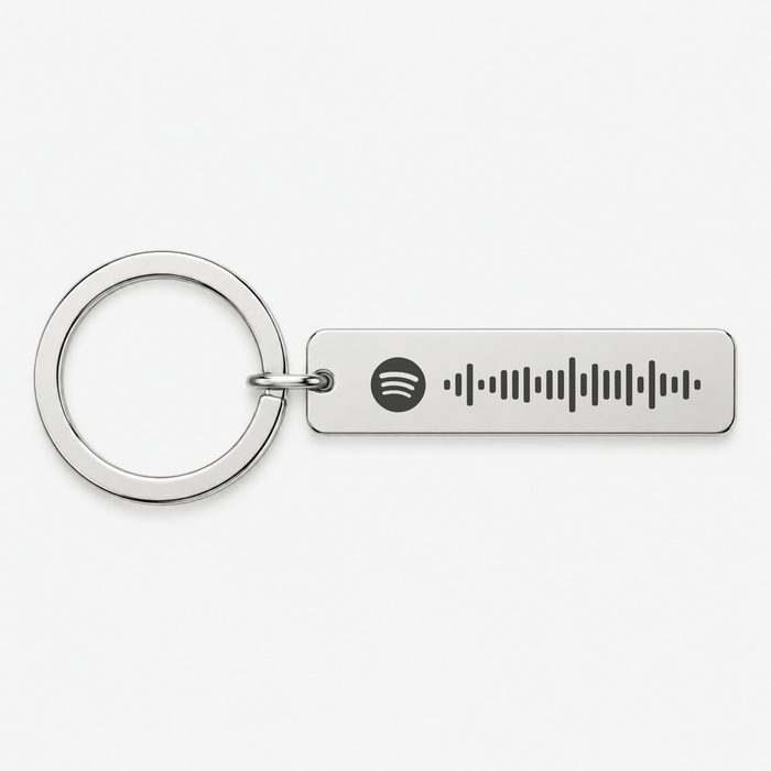 Spotify Code Music Keyring