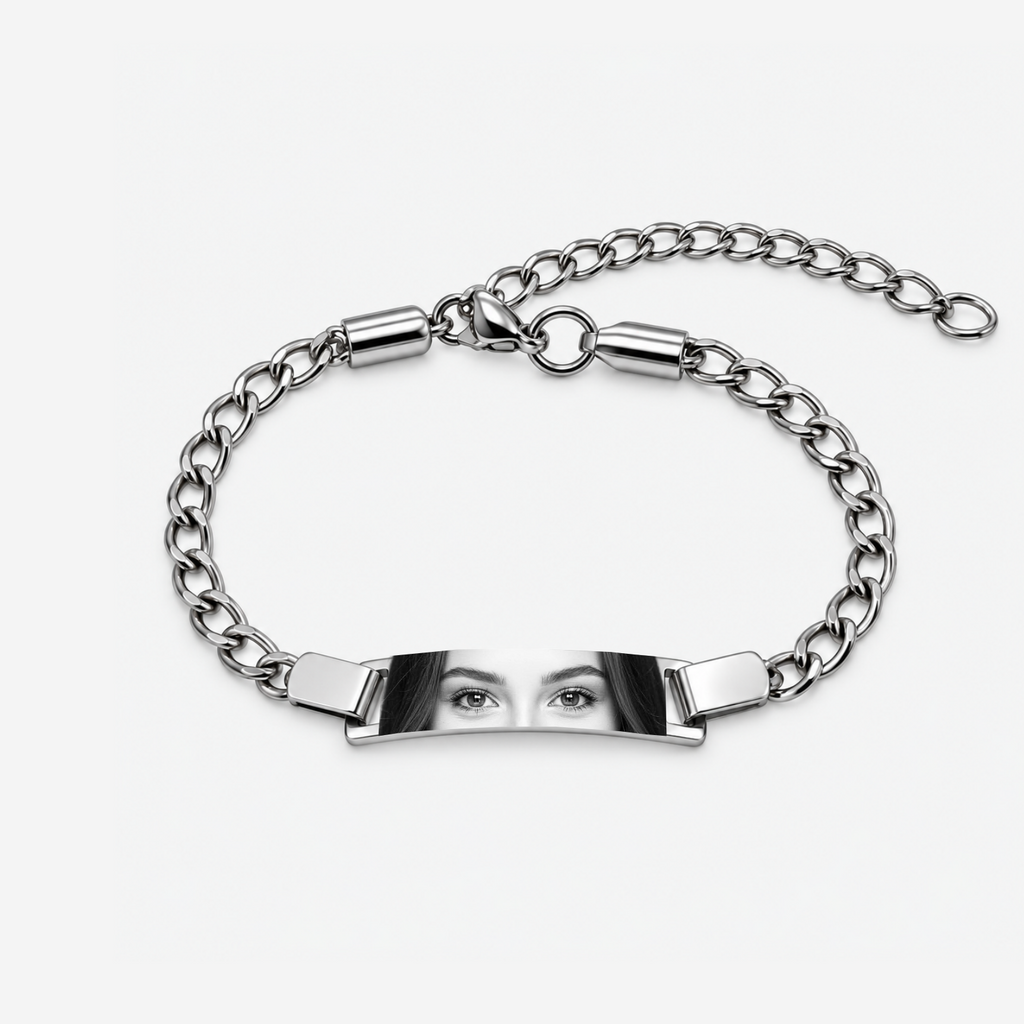 Engraved Eye Bracelet for Men