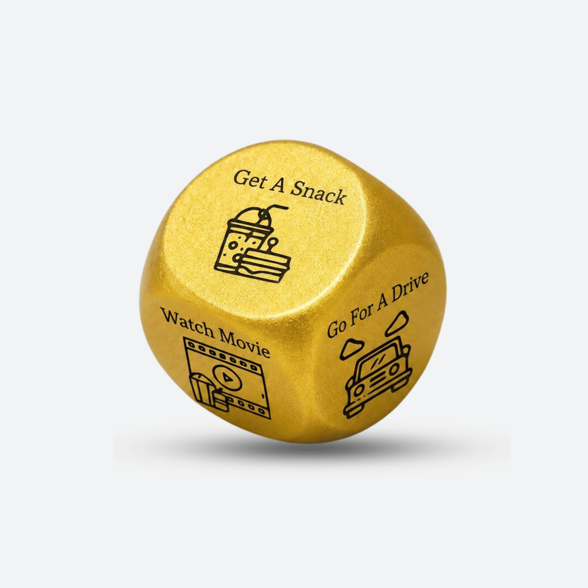 Personalised Metal Decision Dice – Date Night Gift