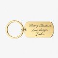 Actual Handwriting Photo Keyring – Memorial Keepsake Gift