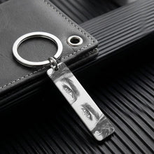 Personalised Engraved Soulmate Eye Keychain