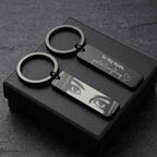 Eye Photo Engraved Keyring