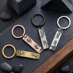 Eye Photo Engraved Keyring