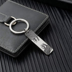 Eye Photo Engraved Keyring