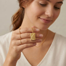 Personalised Envelope Message Necklace