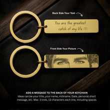 Personalised Couple’s Eye Keepsake Keychain