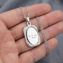 Personalised Actual Handwriting Necklace