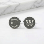 Custom Engraved Groomsmen Cufflinks