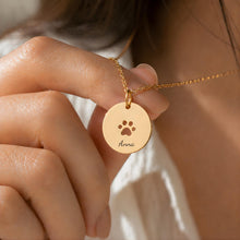 Custom Engraved Pet Name Necklace