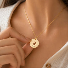 Custom Engraved Pet Name Necklace