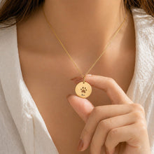 Custom Engraved Pet Name Necklace
