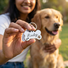 Personalised Engraved Dog Name Tag