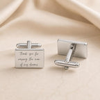 Custom Engraved Groomsmen Cufflinks
