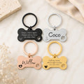 Engraved Bone Pet ID Tag