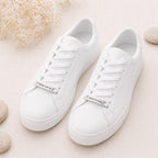 Engraved Metal Shoe Lace Tags