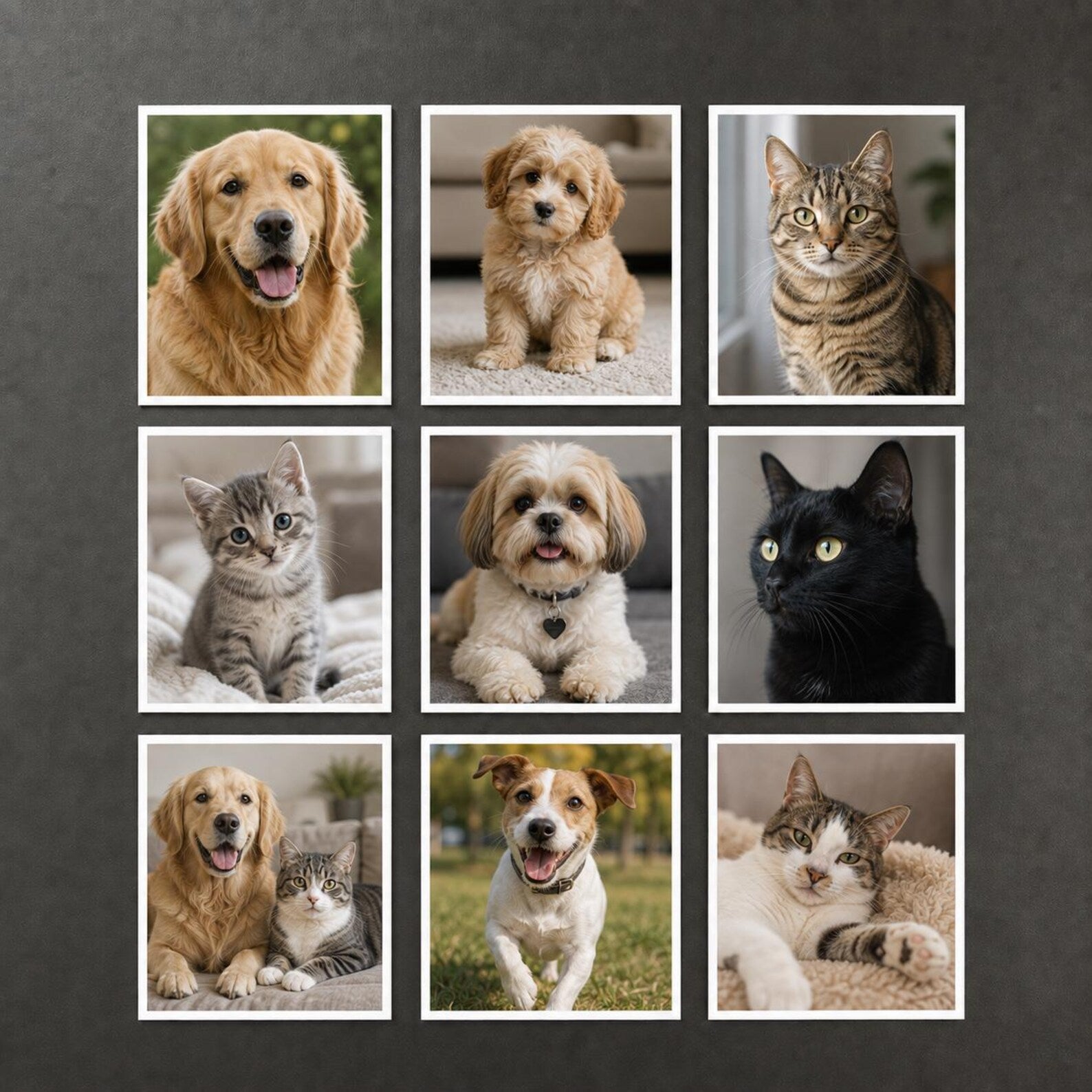 Custom Pet Photo Fridge Magnet