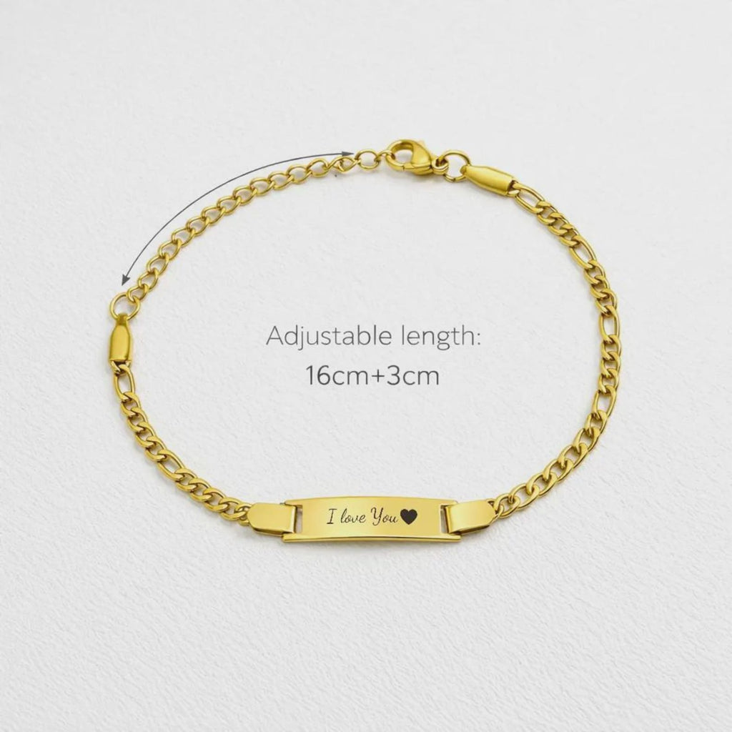 Engraved Eye Bracelet for Men