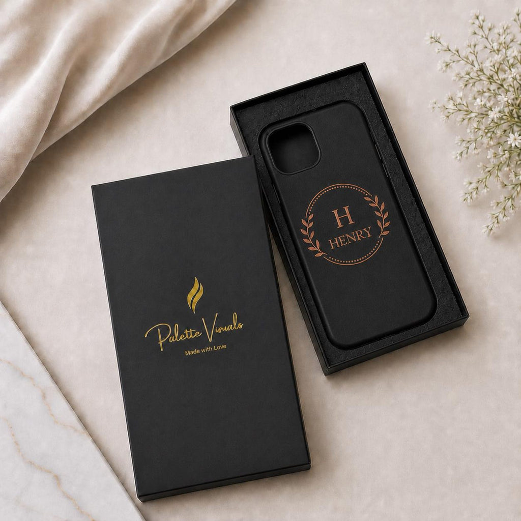 Engraved Wooden Phone Case for iPhone Samsung