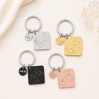 Two Country Map Keyring – Long Distance Gift