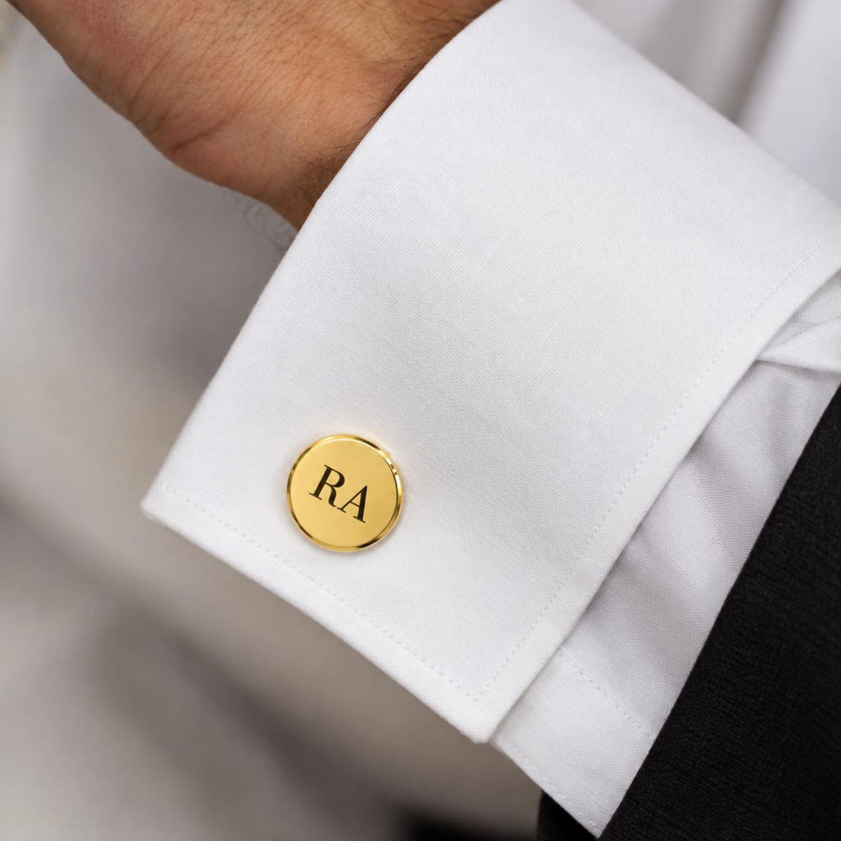 Engraved Cufflinks & Tie Clip Set – Christmas Gift for Him