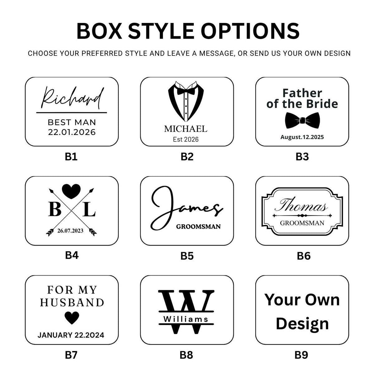 Click Here to View Box Designs
