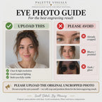 Eye Photo Bar Necklace for Men