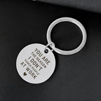 Funny "Reason I Don't Punch People" Keychain