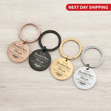 Personalized Engraved Mom Stainless Steel Keychain