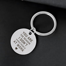 Funny Work Quote Keychain, Sarcastic Coworker Gift