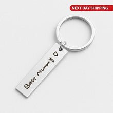Stainless Steel Custom Handwriting Keychain