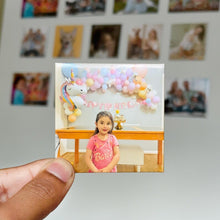 Custom Photo Memory Keepsake Fridge Magnet