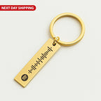 Custom Spotify Keychain, Personalized Music Gift