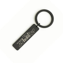 Custom Engraved Gold Stainless Steel Keychain