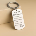 Personalized "Daily Reminders" Motivational Keychain