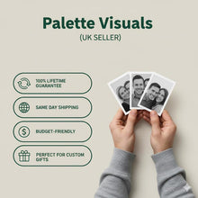 Custom Newborn Baby Photo Fridge Magnets, Personalised Magnetic Birth Announcement, Baby Milestone Picture Print, Baby Shower Gift Keepsake